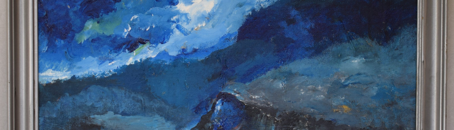 "Uvejr" - 44x52 cm - Akryl